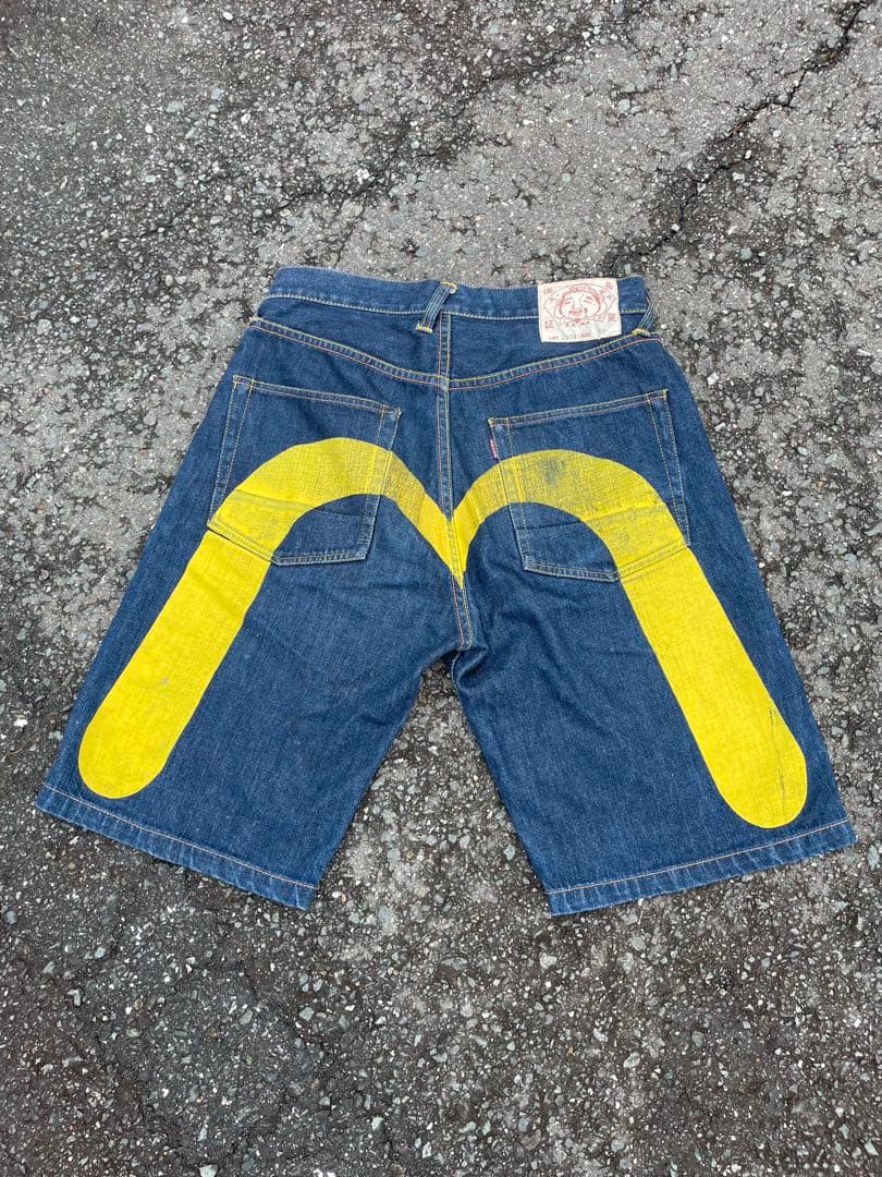 EVISU 大黒 デニムジーンズ W32黄色