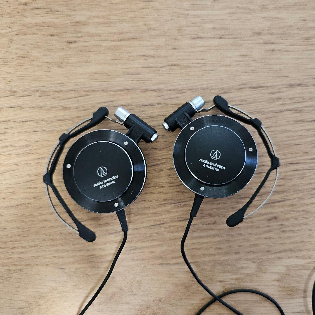 audio-technica ATH-EM700 ブラック 有線ヘッドホン
