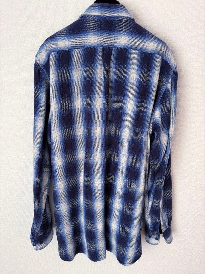 dries van noten 21aw ドリスヴァンノッテンオンブレネルシャツ