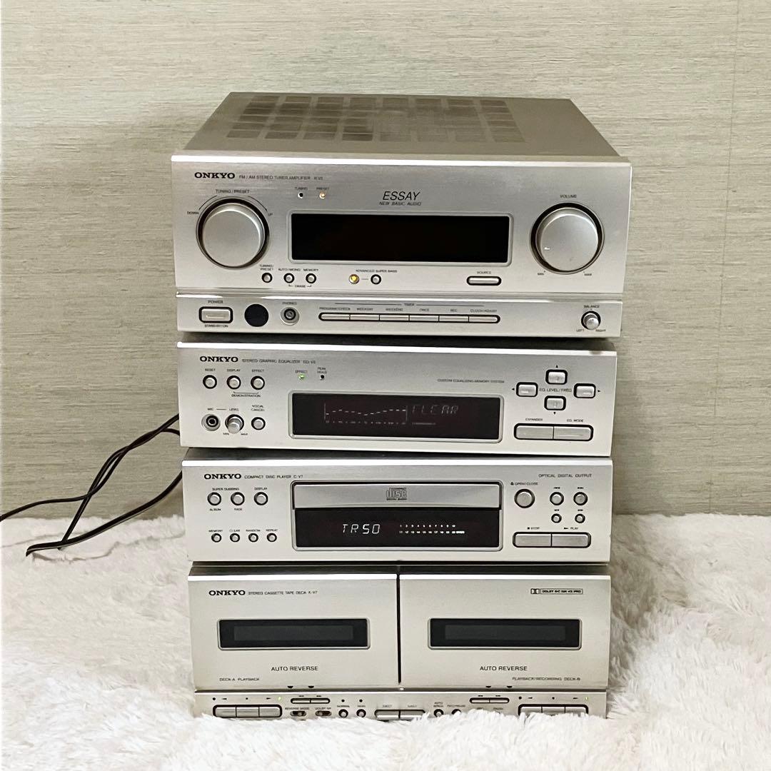ONKYO ESSAY システムコンポ　メンテナンス済み