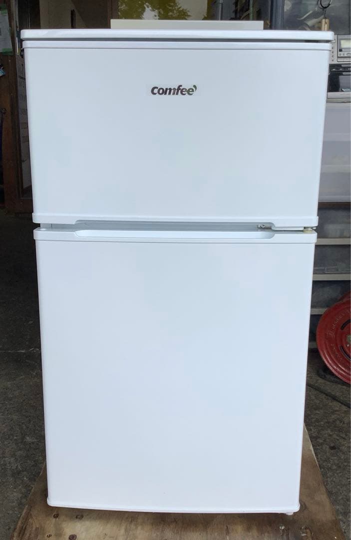【高年式】Comfee 2ドア冷蔵庫 90L RCT90WH/E 24年製 白