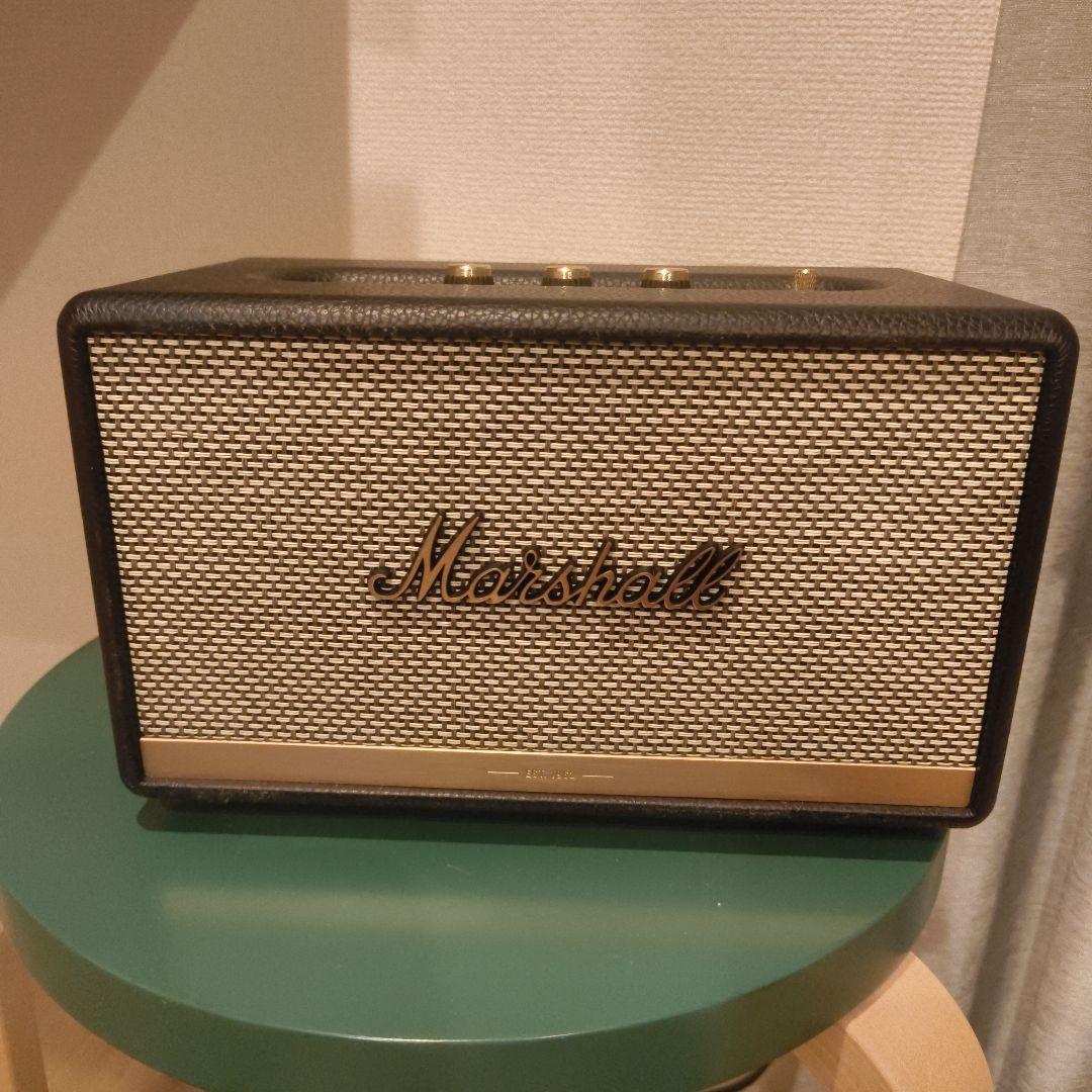 ジャンク　Marshall ワイヤレススピーカー ACTON II ブラック