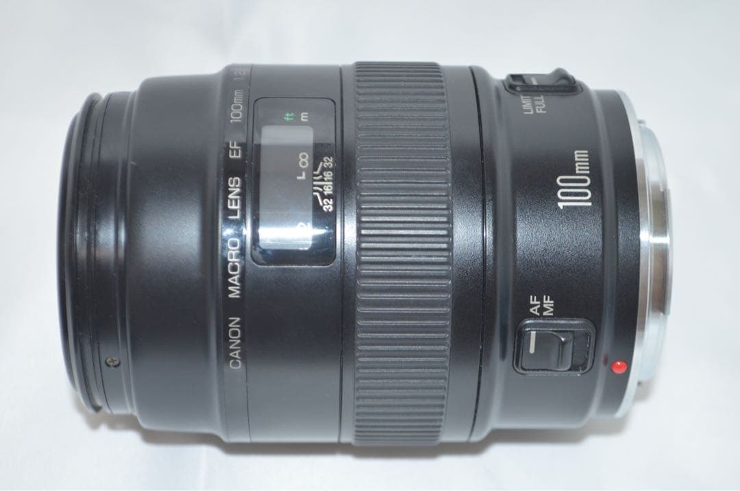 美品　Canon キヤノン EF 100mm F2.8 マクロレンズ