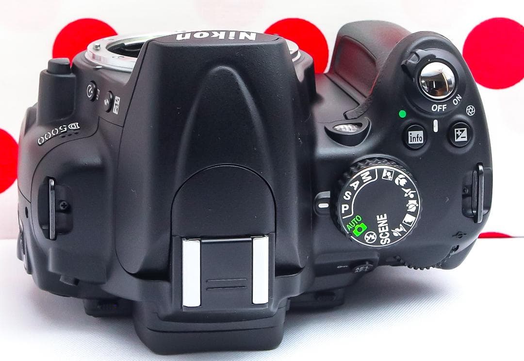 ニコン Nikon D5000❤スマホ転送OK❤動画撮影・自撮り可❤手振れ補正付