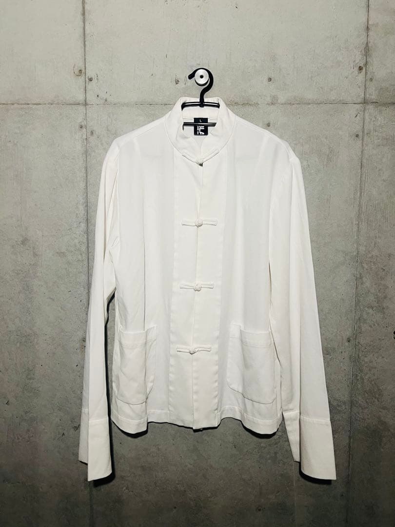 COMME des GARÇONS チャイナシャツ 白 モード ギャルソン