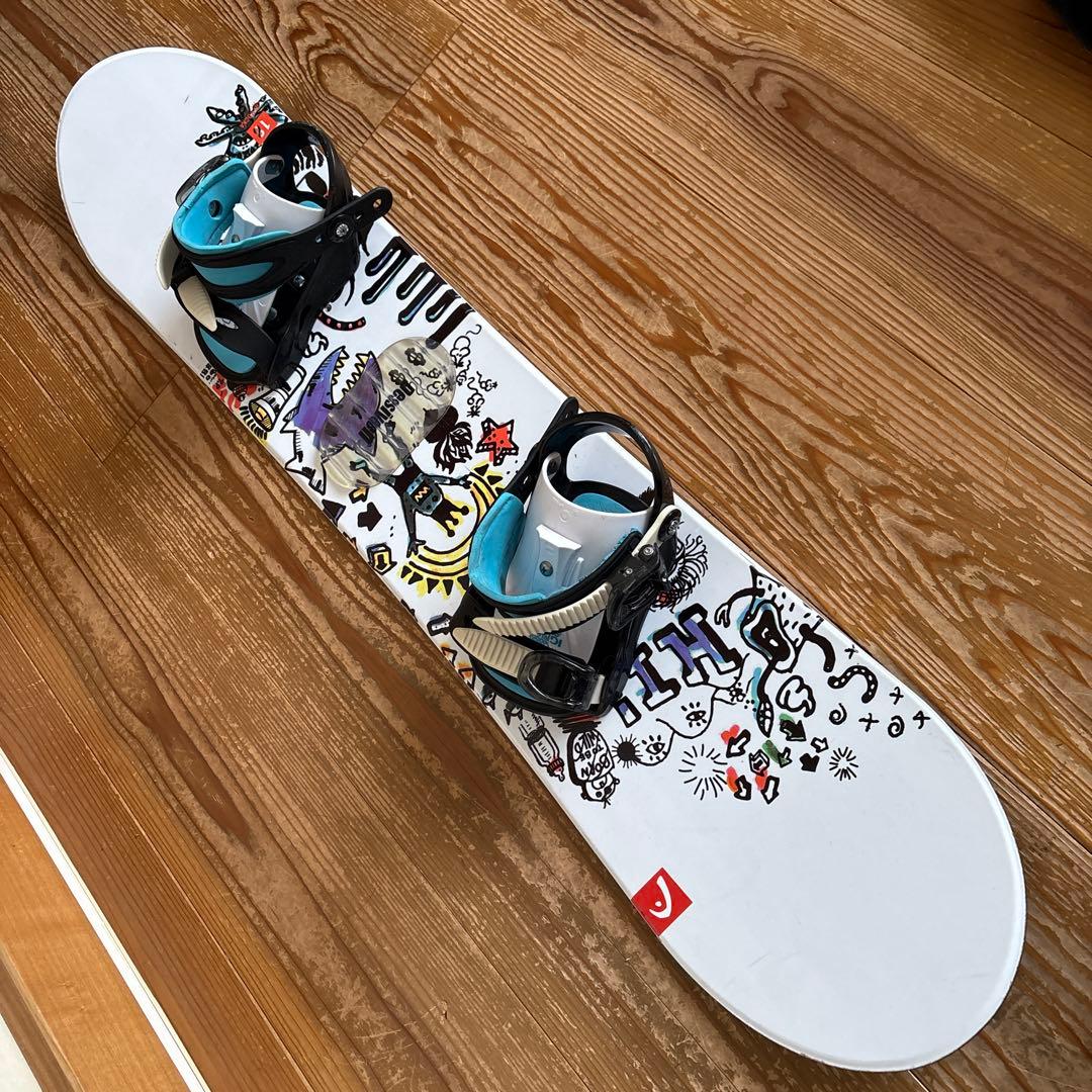 スノーボード　ビンディング 付き　キッズ　118cm