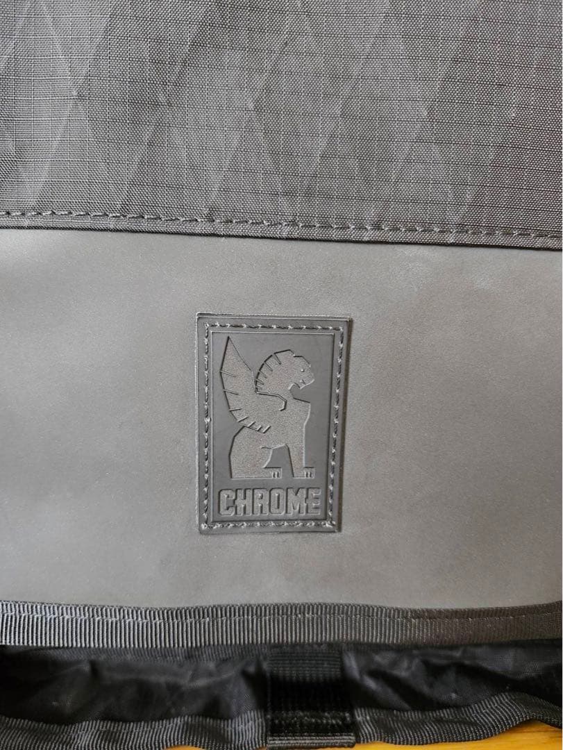 CHROME メッセンジャーバッグ ブラック　美品　15L