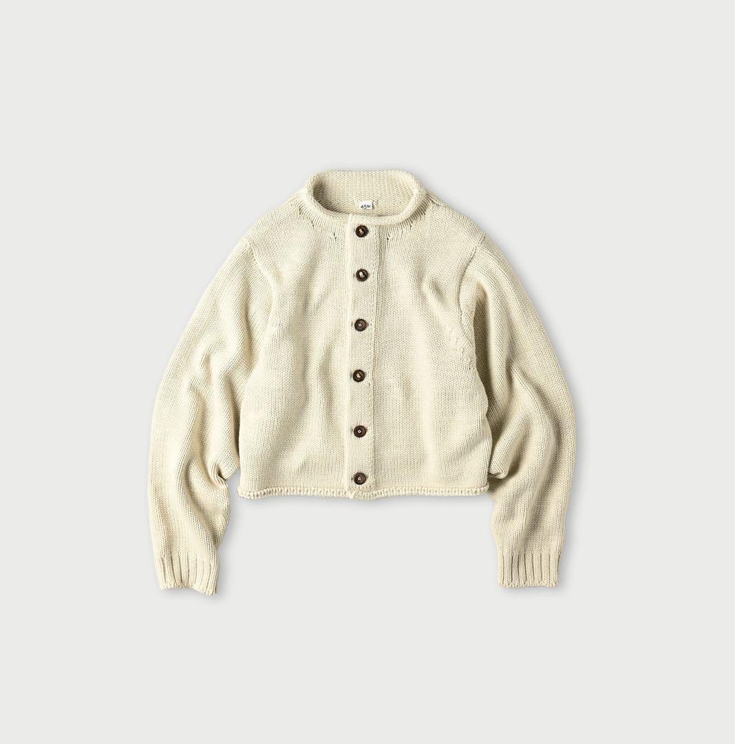 今季 45r ヤクメリノのカーディガン（新品）