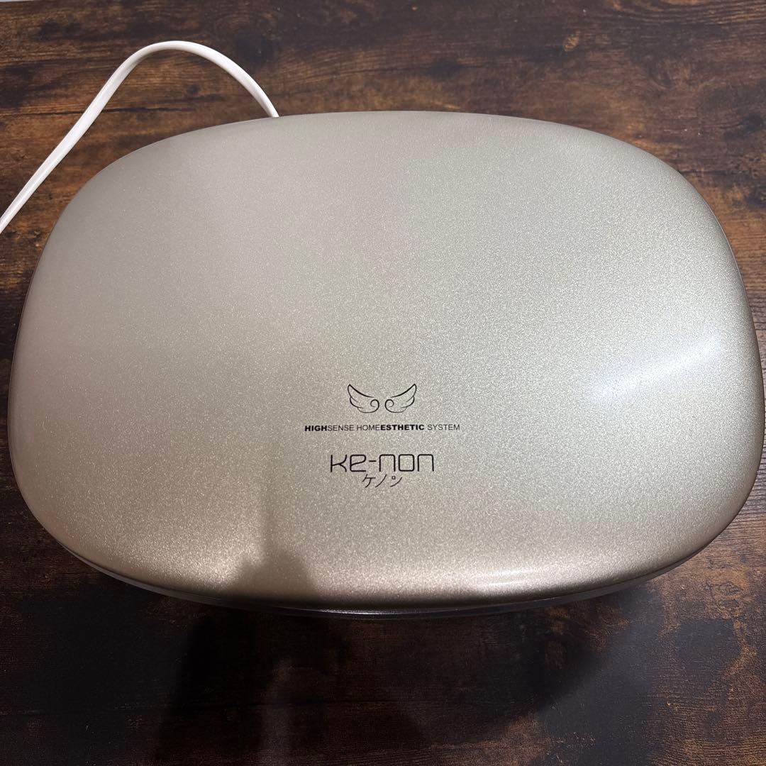 ケノン Ver.7.2 眉毛脱毛器付 家庭用脱毛器 ゴールド系