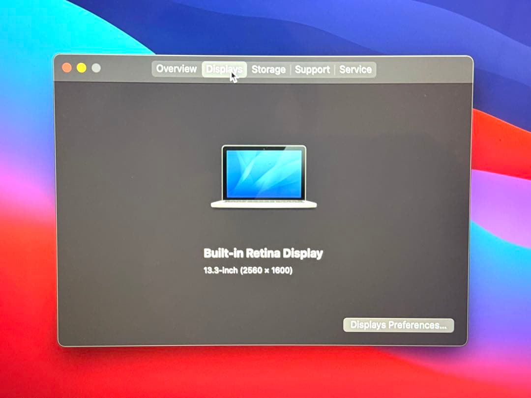 MacBook本体 MacBook Pro (Retina, 13-inch, Mid 2014)