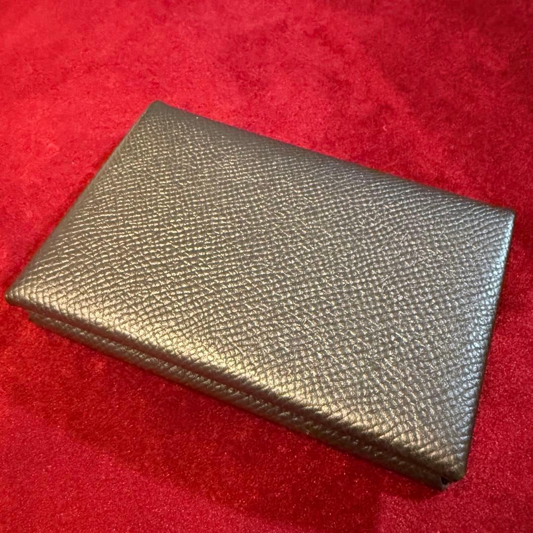 エルメス 名刺入れ　カルヴィ