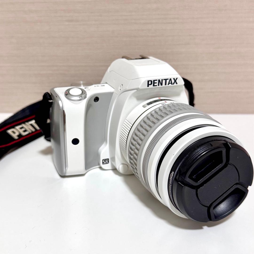 スマホ転送可｜PENTAX K-S1 ホワイト 希少FlashAir付 動作良好