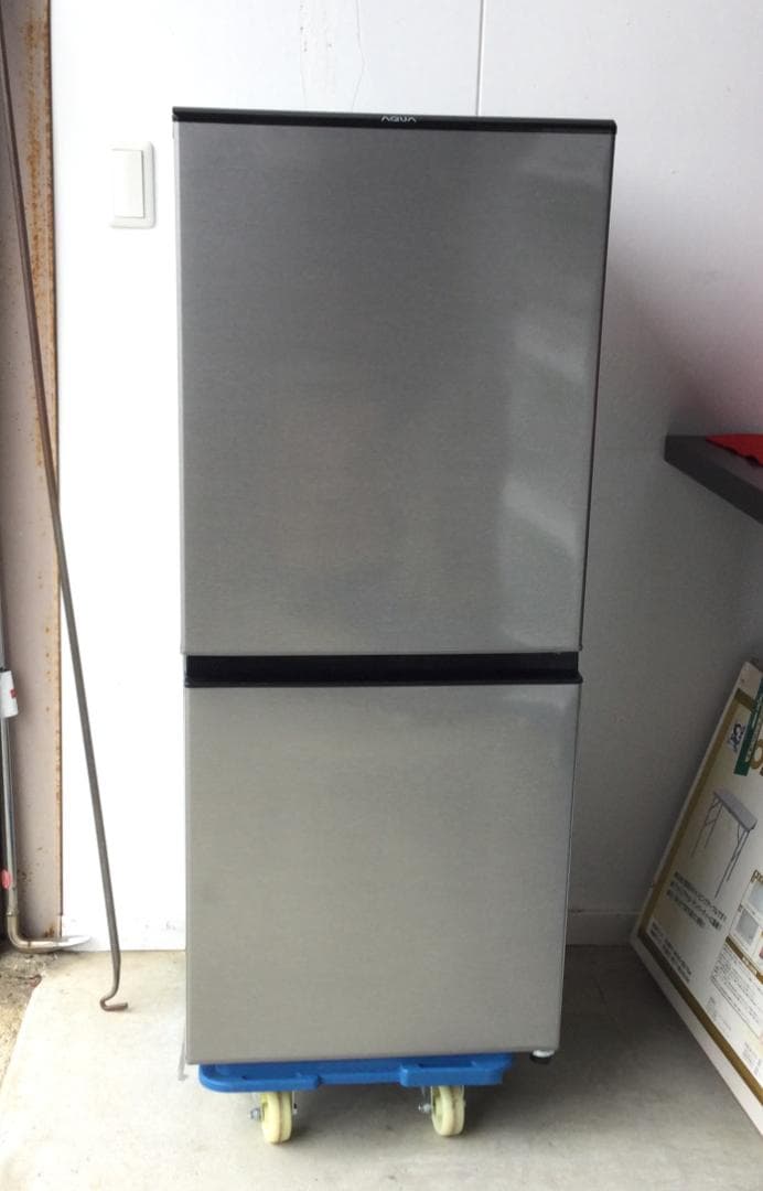 AQUA アクア 126L ノンフロン冷凍冷蔵庫 動作品 2021年製 洗浄済み