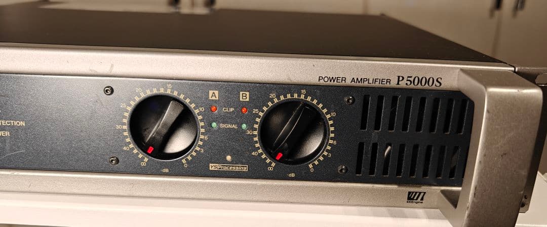 【動作確認済】YAMAHA P5000S パワーアンプ ヤマハ プロ用機材