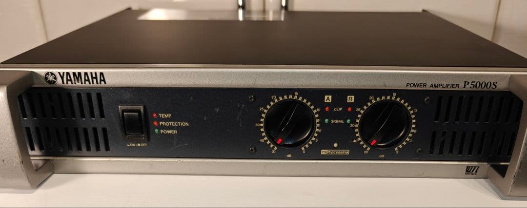 【動作確認済】YAMAHA P5000S パワーアンプ ヤマハ プロ用機材