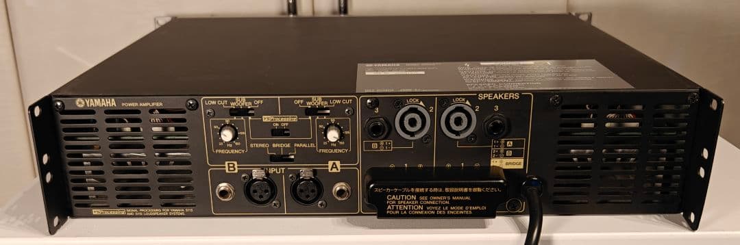 【動作確認済】YAMAHA P5000S パワーアンプ ヤマハ プロ用機材
