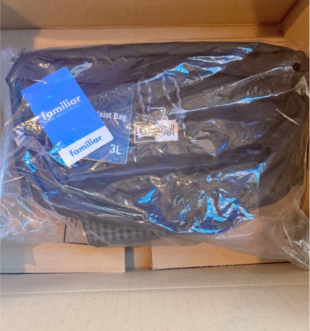 新品未開封　ファミリア　ニューエラ　コラボ　ボディバッグ　ウエストポーチ