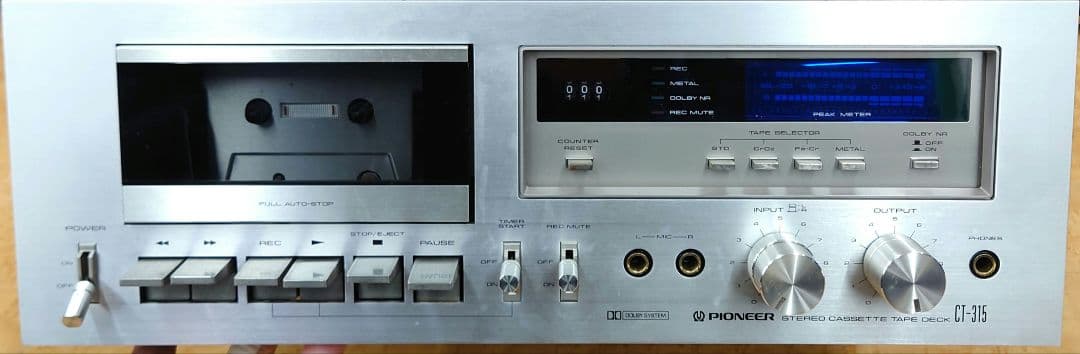 ●◯Pioneer CT-315 カセットデッキ