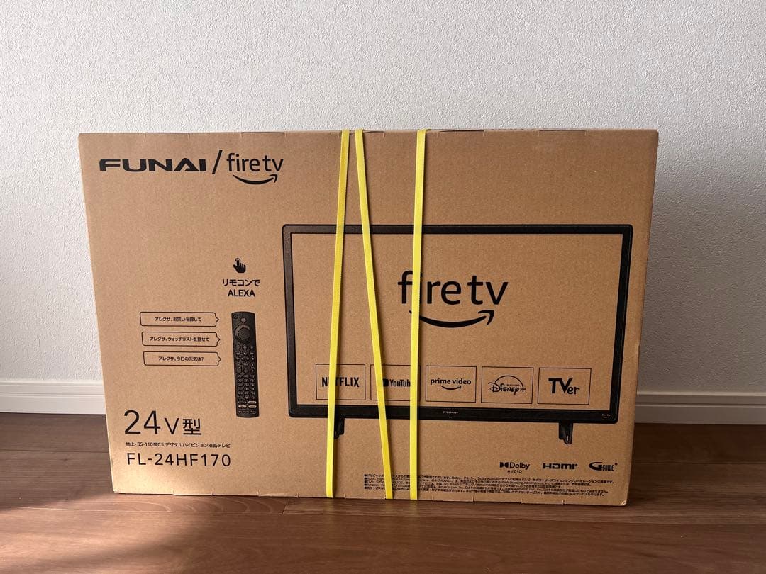 【kawa】FUNAI Fire TV 24V型 FL-24HF170