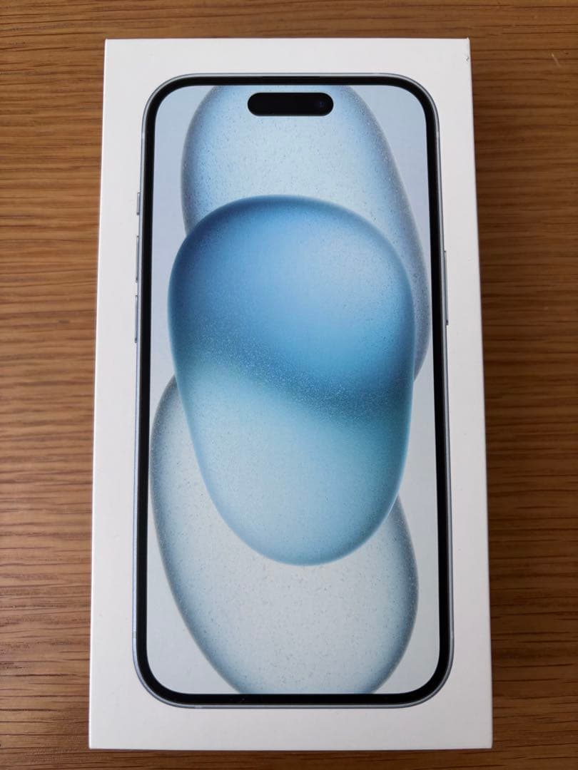 【美品】Apple iPhone 15 ブルー　SIMフリー　128GB