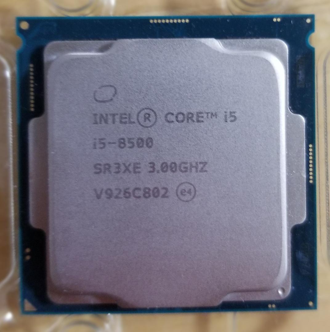 4個セット Intel Core i5-8500 SR3XE 3.0GHZ