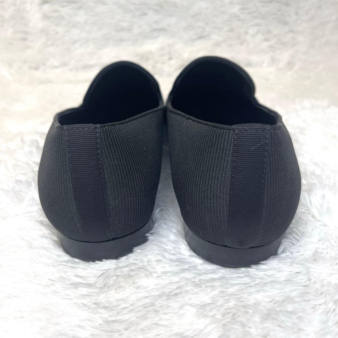 【美品】　CHANEL シャネル ココマーク　ローファー ブラック レディース