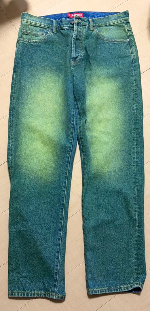 パンツ Supreme Regular Jean Green 32