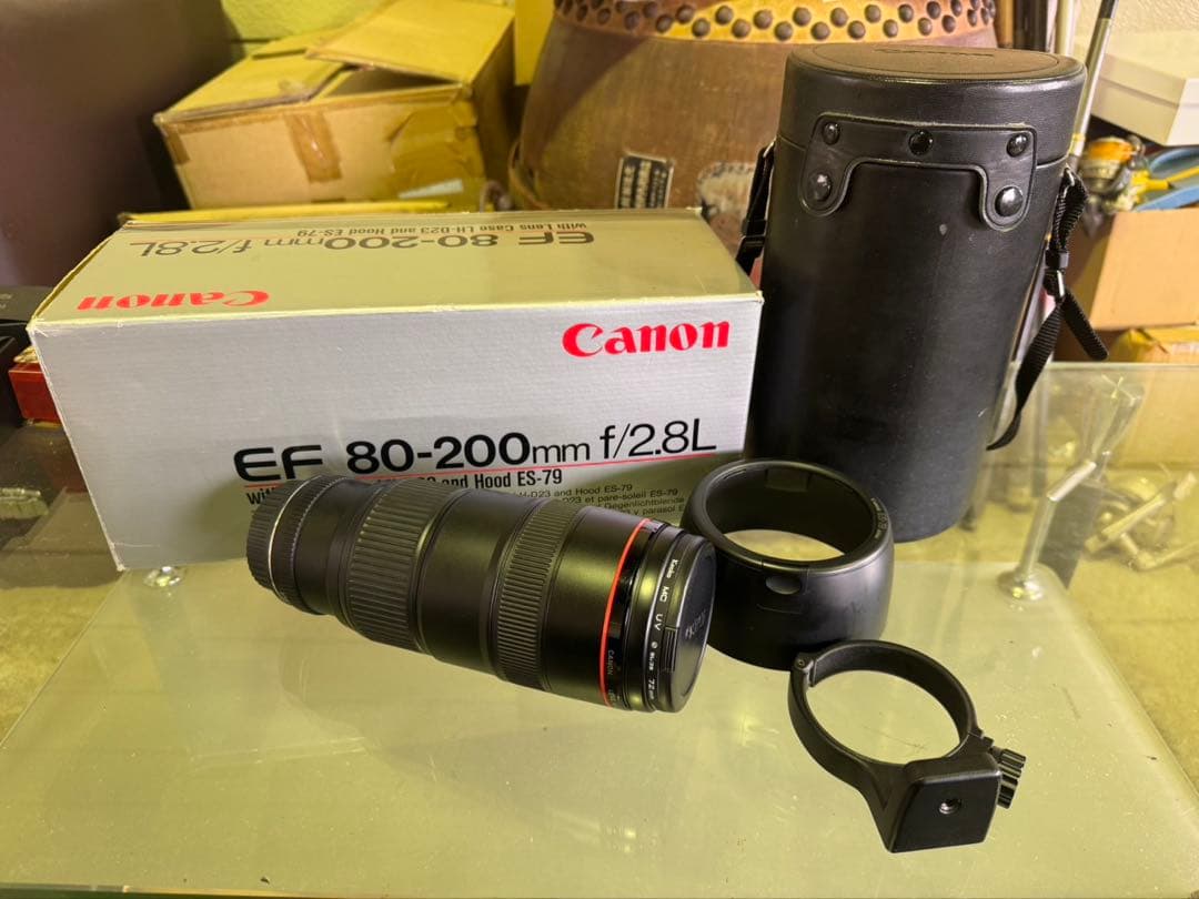 s505 キヤノン EF 80-200mm F2.8L 一眼カメラ用レンズ