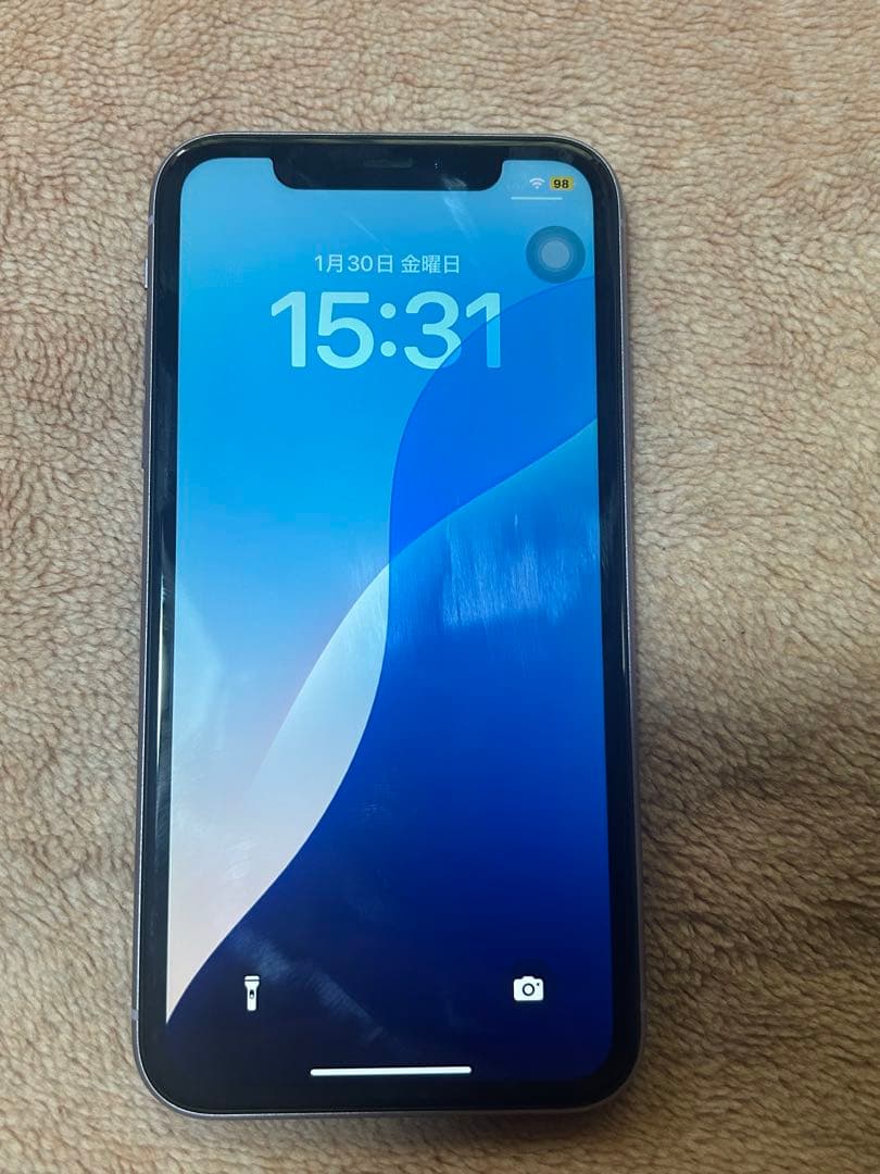 Apple iPhone 11 パープル 本体 64GB SIMフリー 美品