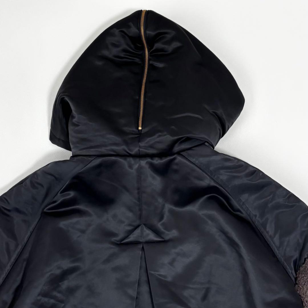 ETRE TOKYO エトレトウキョウ ミリタリーボアコート M 矢野未希子