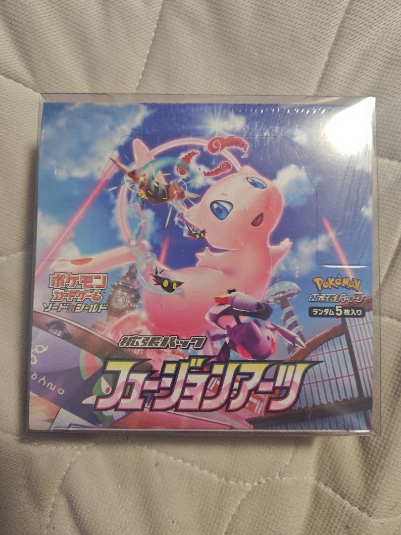 ポケモンカード フュージョンアーツbox シュリンク付き