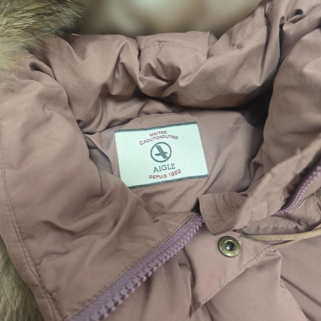 AIGLE　極美品　ピンクダウン　5回未満使用