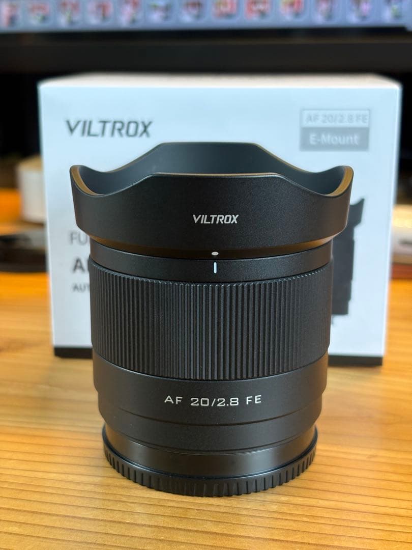 VILTROX AF 20mm F2.8 フィルター付き　単焦点