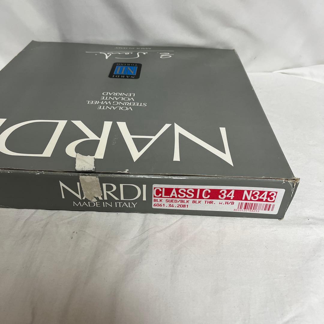 NARDI TORINO BC227 FFT ステアリング ブラックレザー