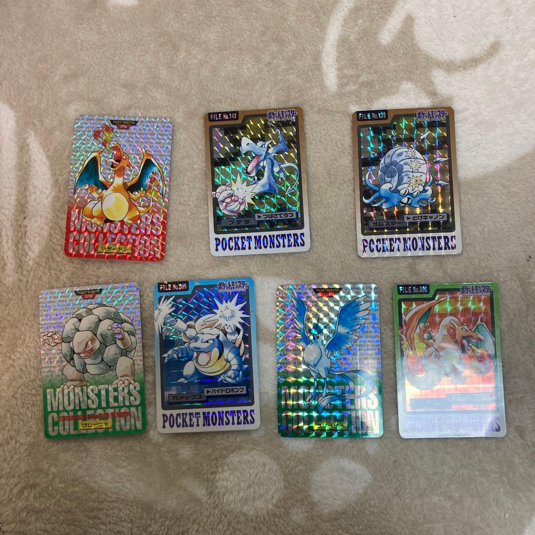 約30年前のカードダス　ポケモン