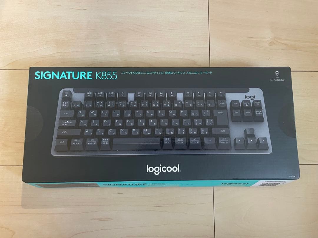 てっち様　【ほぼ未使用】logicool K855 メカニカルキーボード