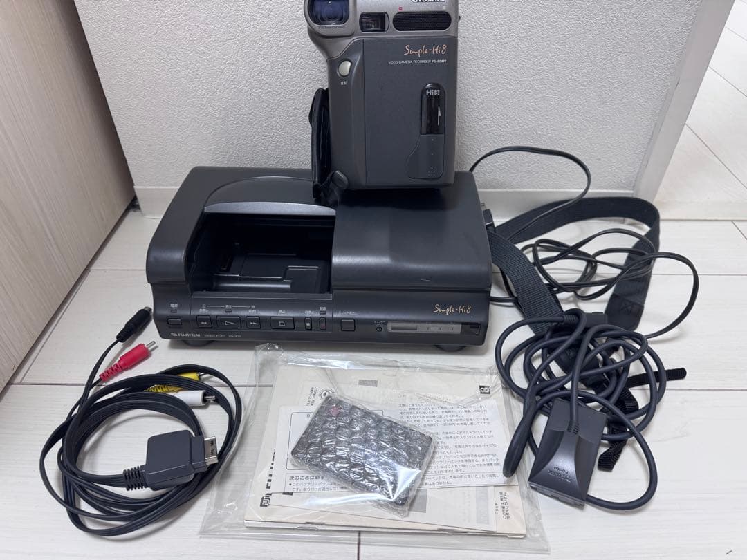 FUJIFILM FS-80MTビデオカメラ&VS-300ビデオポート
