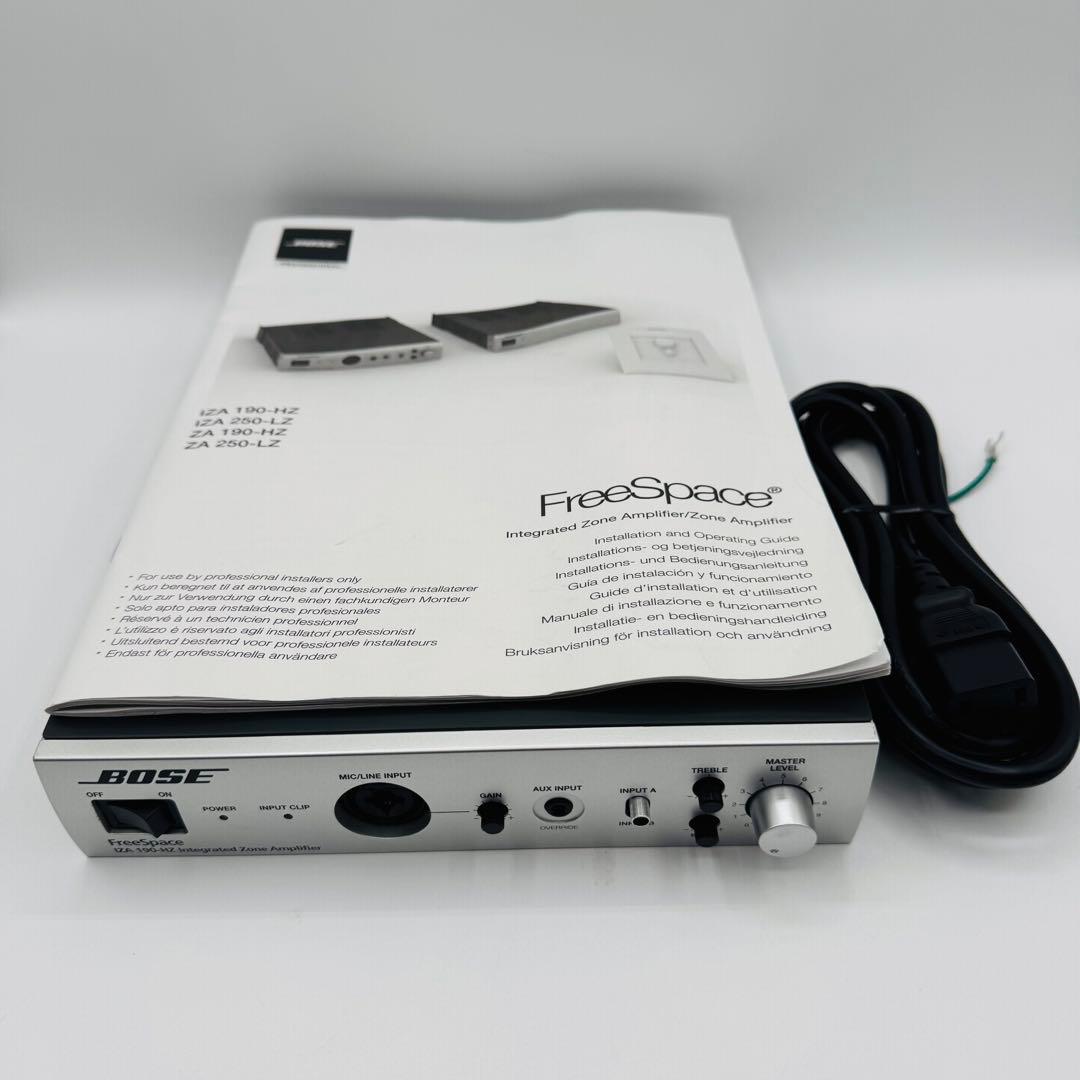 【極美品】BOSE FreeSpace IZA-190HZ ボーズ パワーアンプ