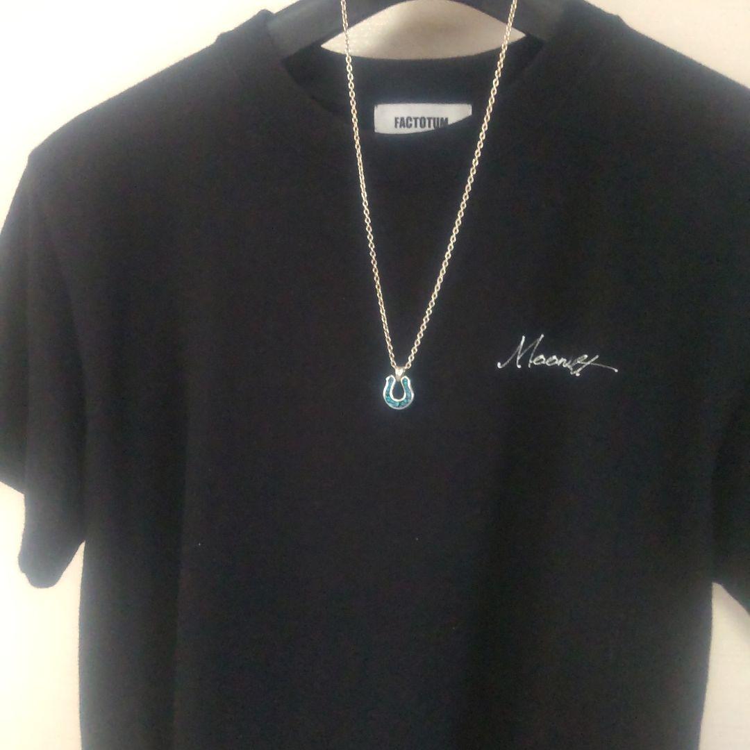 sympathy of soul・チップインターコイズ ホースシュー ネックレス