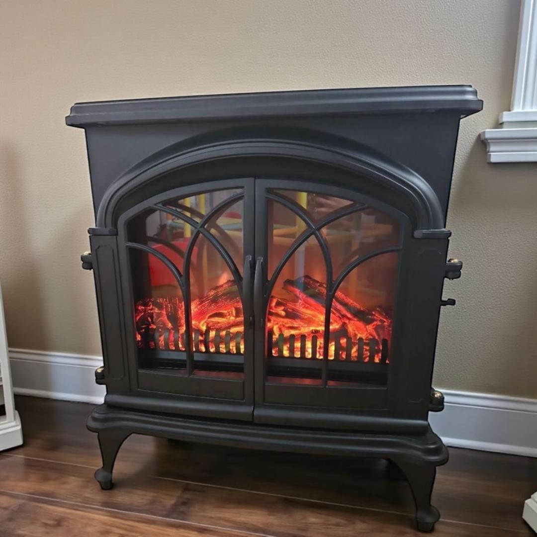 【美品】NITORI 電気暖炉 BLT-999B-3 ヒーター 12109