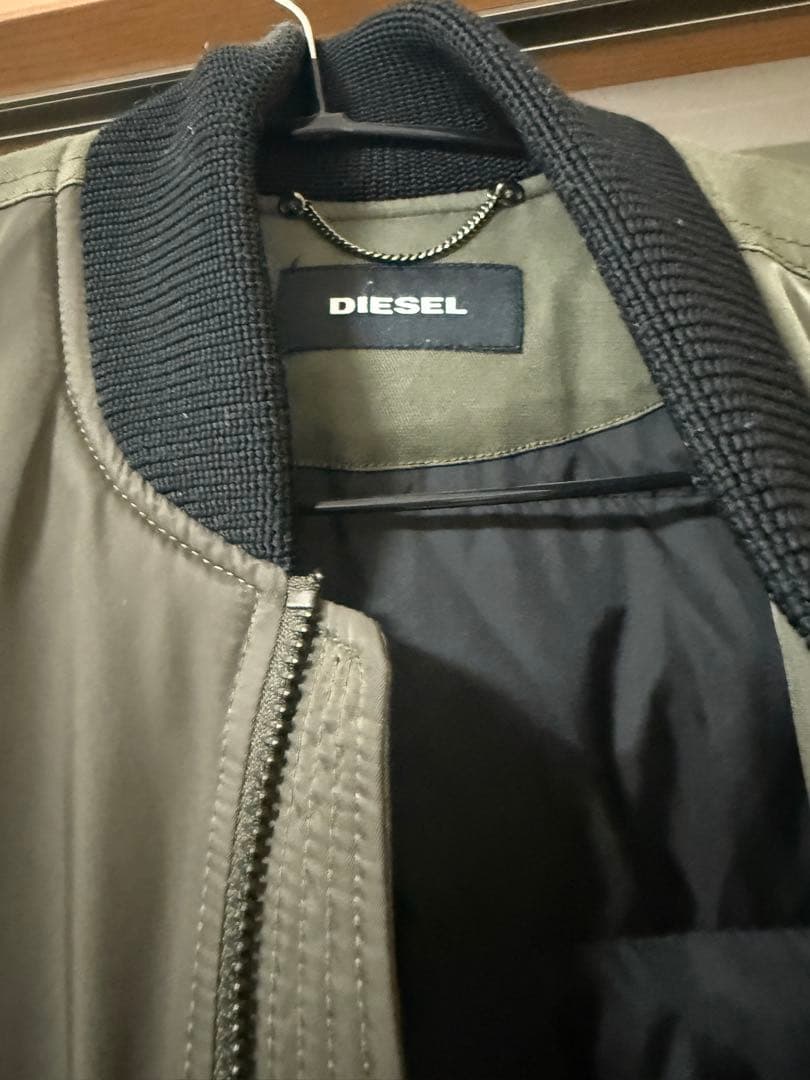 ディーゼル ロング MA-1 ミリタリージャケット レディース DIESEL