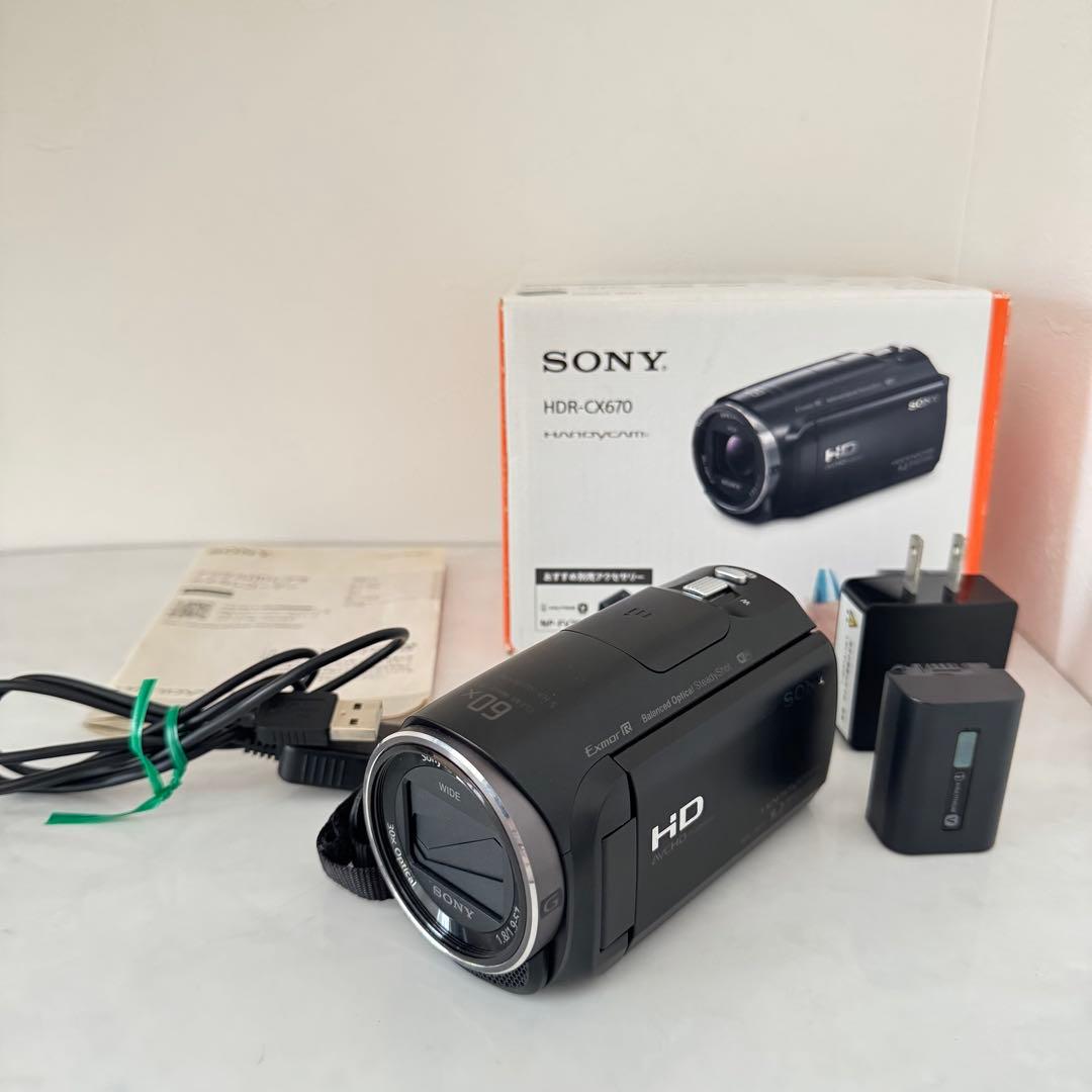 SONY ハンディカム HDR-CX675