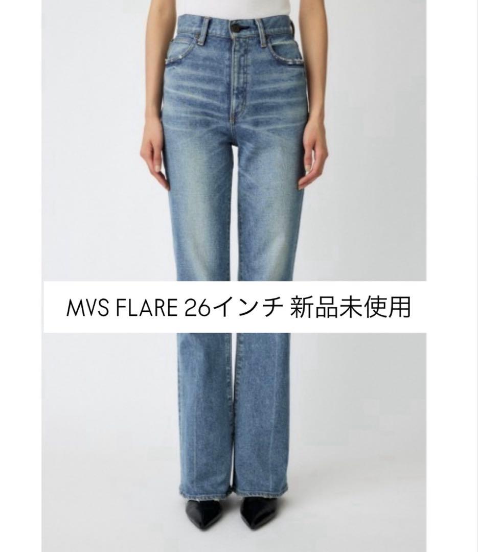 Mi〇ページmoussy デニム MVS FLARE 26インチ