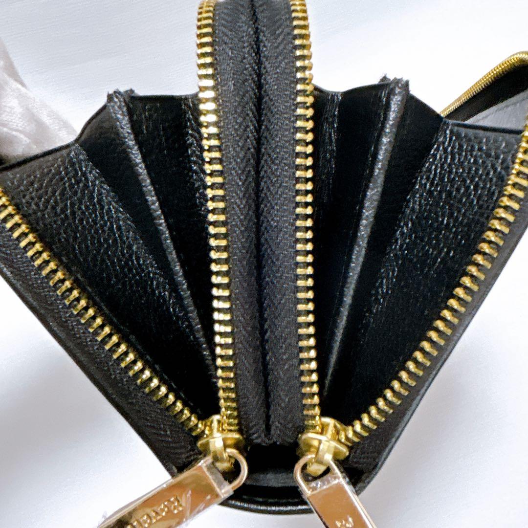 新品未使用✨レヴェッタ Revetta エイ革 長財布 ダブルラウンドファスナー