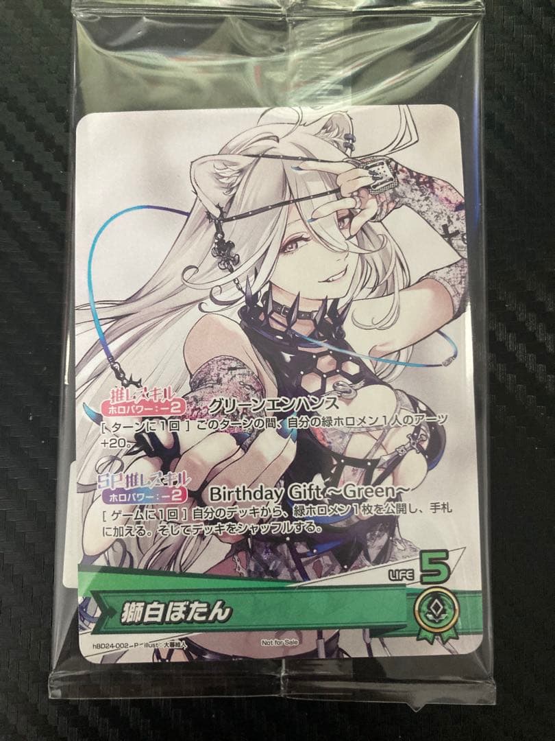 ホロカ　P　獅白ぼたん 誕生日記念2024