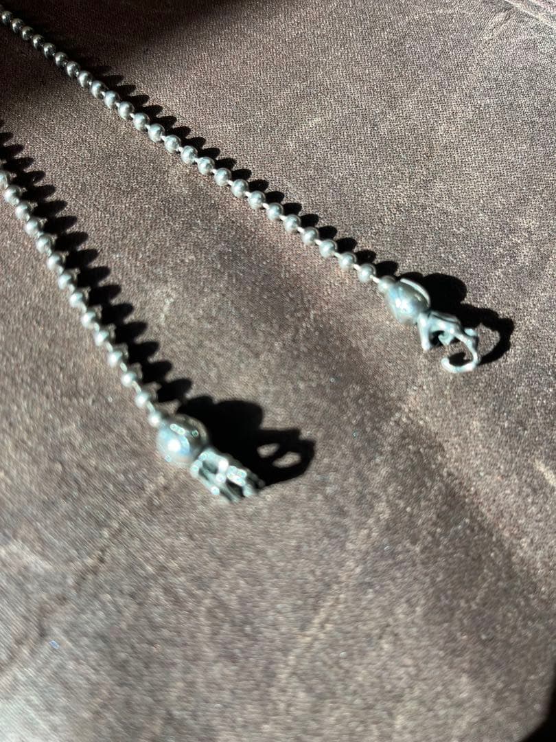 ビルウォールレザー　シルバーアクセ　チェーン　トップ　BWL フィッシュフック