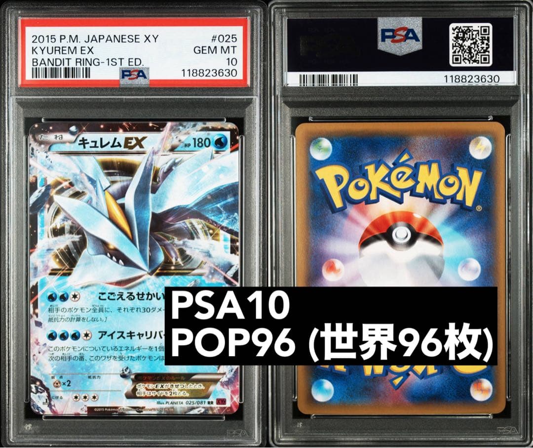 PSA10 キュレムEX RR 1ED XY7 025/081 バンデットリング