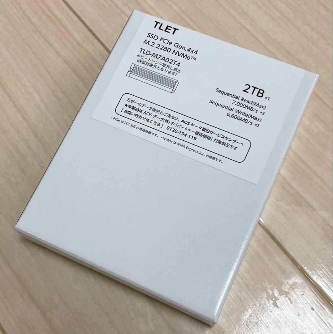 3個セット東芝エルイートレーディング 内蔵SSD2TB TLD-M7A02T4