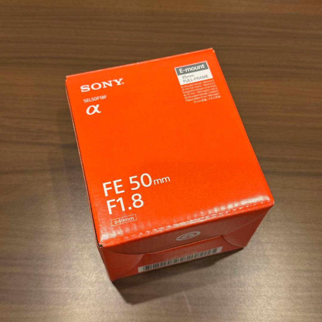 【美品】SONY 50mm F1.8 Eマウント