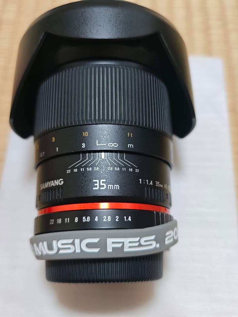 SAMYANG 35mm F1.4 AS UMC CANON用EFレンズ